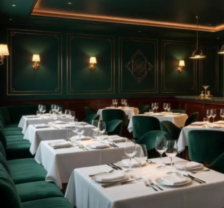 Stijlvol barinterieur met warme verlichting bij Knit Vibe NL